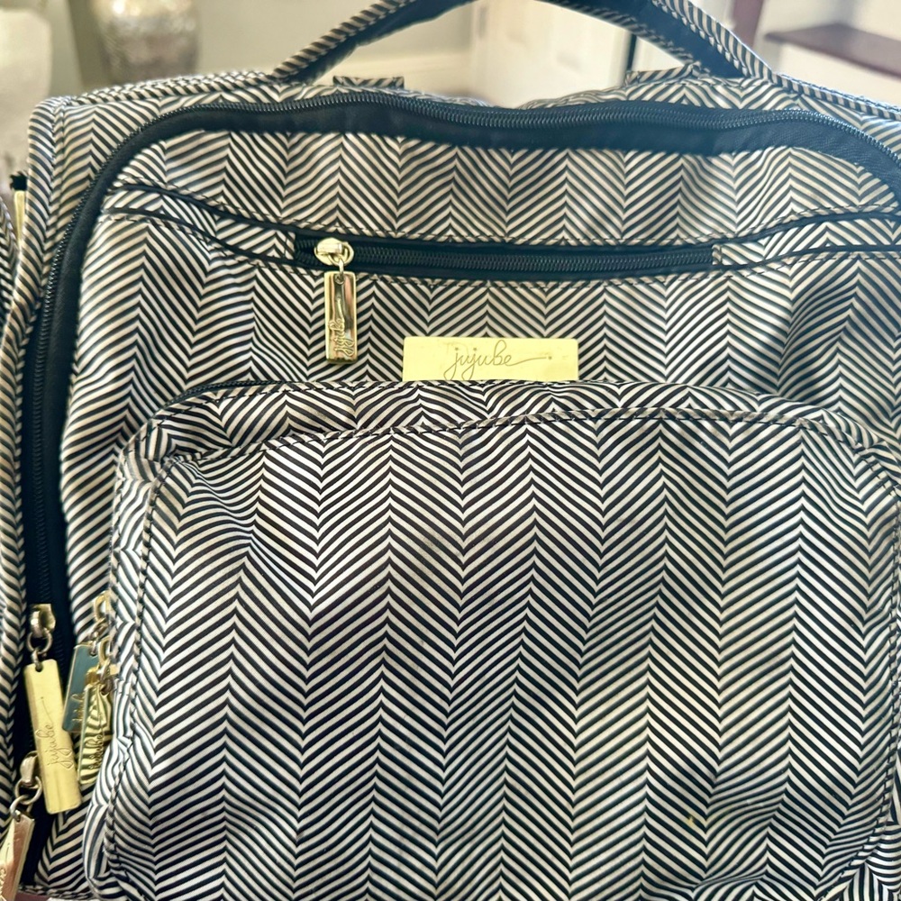 Ju-Ju-Be Chevron Pattern Baby Bag